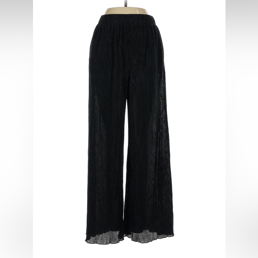 Abercrombie & Fitch Black Wide Leg Pants